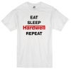 eat sleep hardwell repeat T-shirt