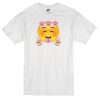 Emoji Peace n Flowers T-shirt