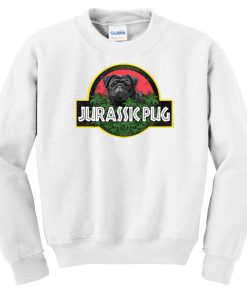 Jurassic Pug Sweatshirt