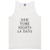 New York Nights LA Tanktop