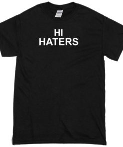 Hi Haters black T-shirt