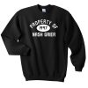 Property of Nash Grier 1997 black Sweatshirt