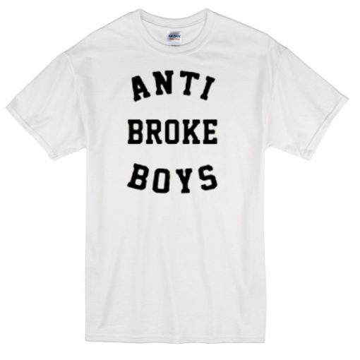 anti broke boys T-shirt