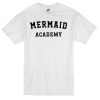 Mermaid Academy dark white T-shirt