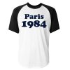 Paris 1984 Raglan T-Shirt
