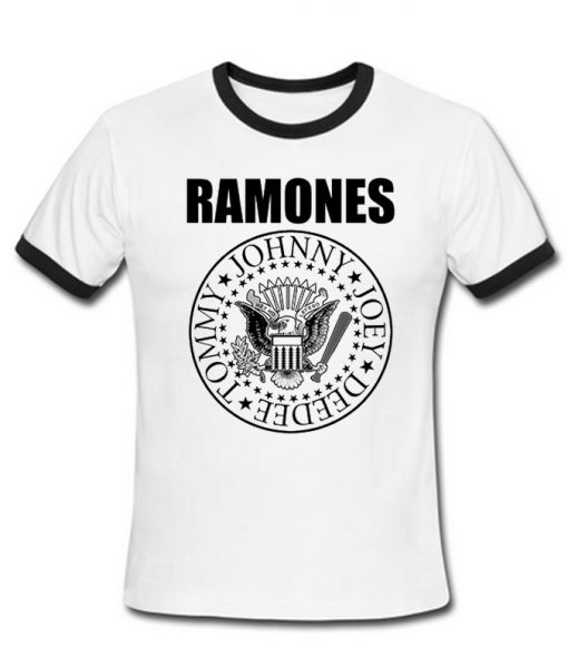 The Ramones Presidential ringer T-shirt