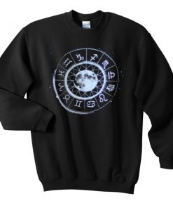 zodiac moon sign Sweatshirt