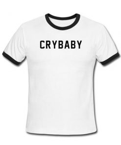 Cry Baby ringer T-shirt