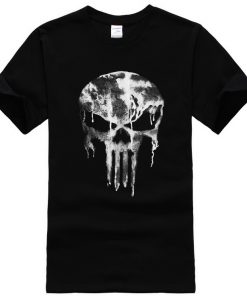 Punisher Melting Logo T-shirt
