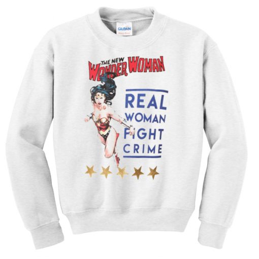 Wonder Woman Vintage Poster Sweatshirt