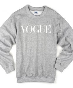 VOGUE grey Sweatshirt