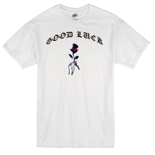 Good Luck Aesthetic Rose T-shirt