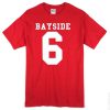 Bayside 6 red T-shirt