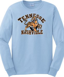 Tennesse Tiger Nashville 87 Light Blue Sweatshirt
