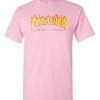 Thrasher Magazine Pink T-shirt