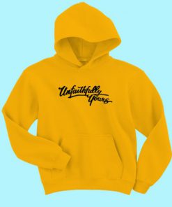 Unfaithfully Yours Yellow Hoodie