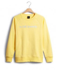 Wild Honey Yellow Sweatshirt