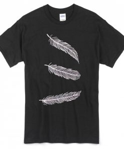 3 Feathers Drop Dead T-shirt