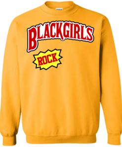 Blackgirls Rock Yellow Sweatshirt