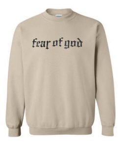 Fear Of God Beige Sweatshirt