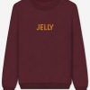 Jelly Burgundy Sweatshirt