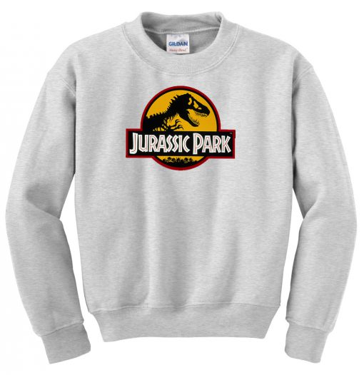 Jurassic Park Grey Sweatshirt