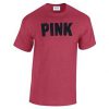 PINK Burgundy T-shirt