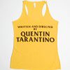 Written and Directed by Quentin Tarantino Orange Tanktop