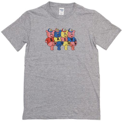 Lazy Colorful Bear T-shirt