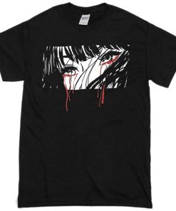 Crying Girl Manga T-shirt
