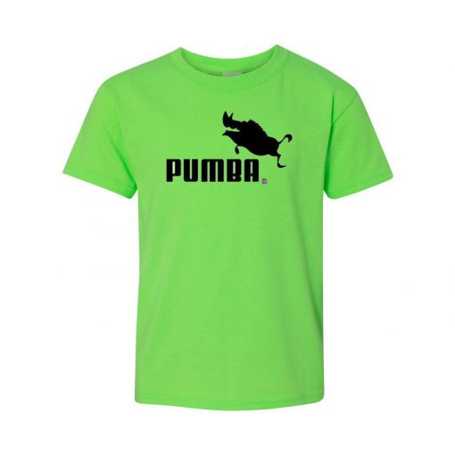 Hakuna Matata Pumba Lime Green T-shirt