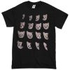Cat Moon Phases T-shirt