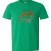 LED ZEPPELIN Green T-shirt