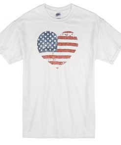 LOVE USA Flag T-shirt