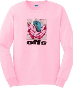 OFFS Bulma Light Pink Sweatshirt