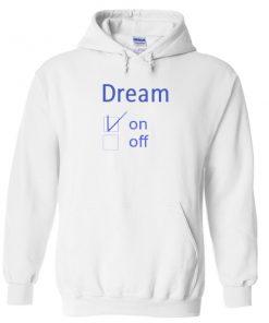Dream On Checked Hoodie