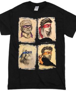 Science In Ninja Turtles Mask T-shirt