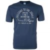 GNR Welcome to The Jungle Blue Navy T-shirt