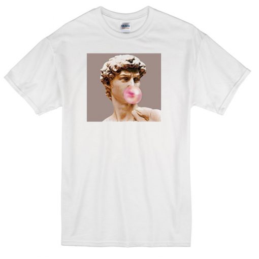 Michaelangelo blows Gum T-shirt