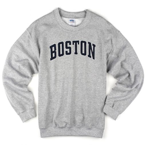 Boston Grey Sweatshirt