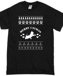 Merry Catmas Christmas T-Shirt