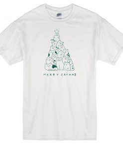 Merry Catmas Tree T-Shirt