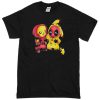 Pikapool Pikachu Deadpool T-shirt