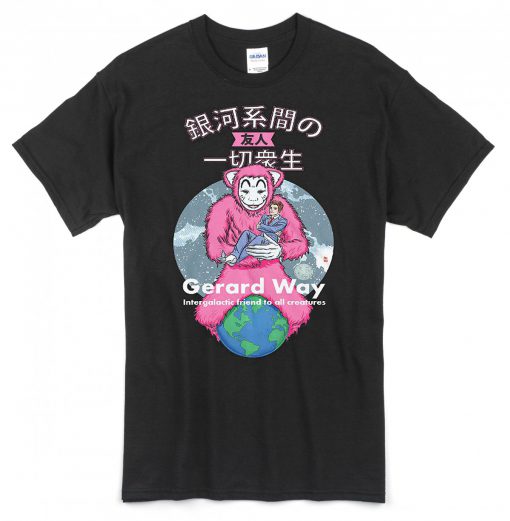 Gerard Way Japanese Words T-shirt