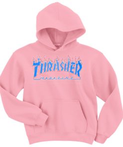 Thrasher Magazine Pink Hoodie