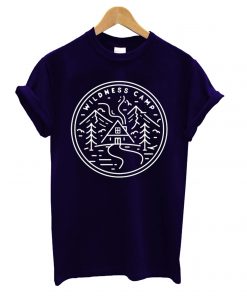 Camping in Mountains T shirt