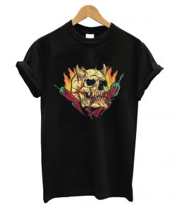 Hot Chili Demon Skull T shirt