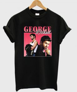 Retro George Michaels Legends Live Forever T Shirt
