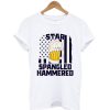 Star Spangled Hammered T shirt