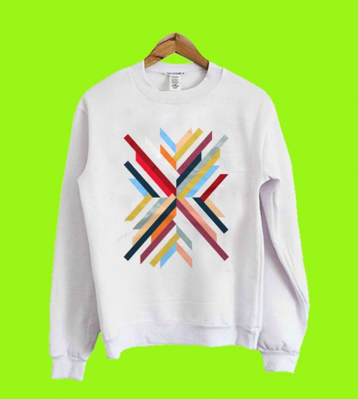 Abstrak Geomatric sweatshirt